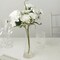 WHITE 3 Bushes 14" Silk Carnation FLOWERS Artificial Floral Bouquets